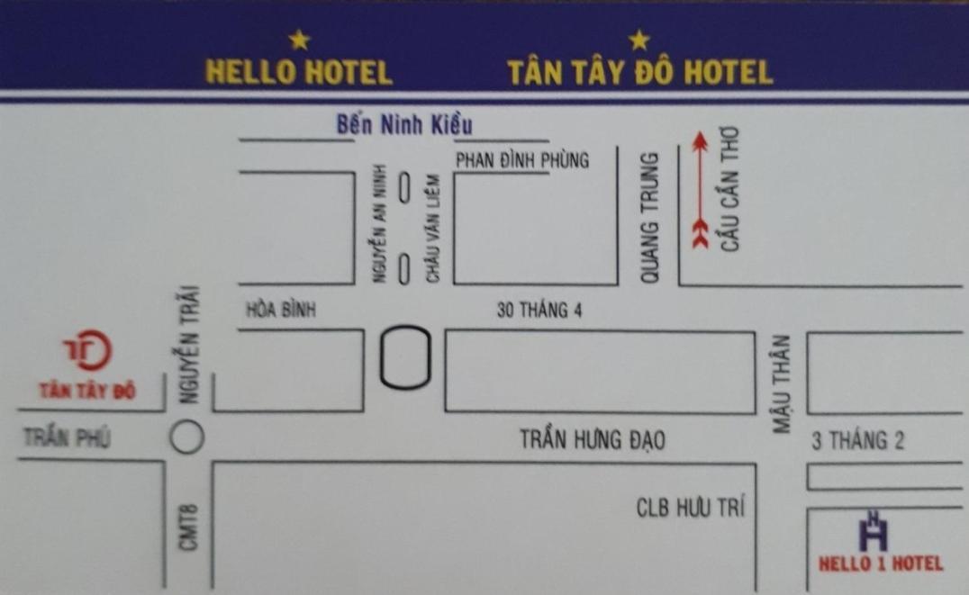 Tan Tay Do Hotel Cần Thơ Exterior foto